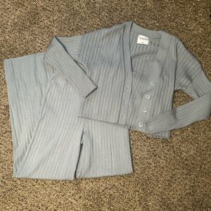 Abercrombie & Fitch blue 3 piece lounge set XS